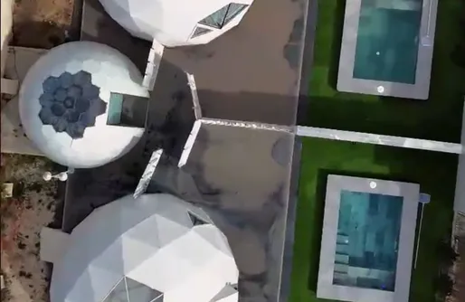 Imagen de Glamping - Nyxia dome Luna Nueva, Llena, Azul