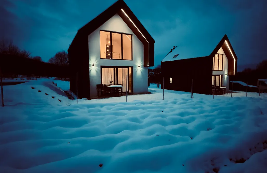 Dom z Basenem Domki 4 Żywioły - Noclegi w beskidach z sauną i jacuzii /noce saunowe 2