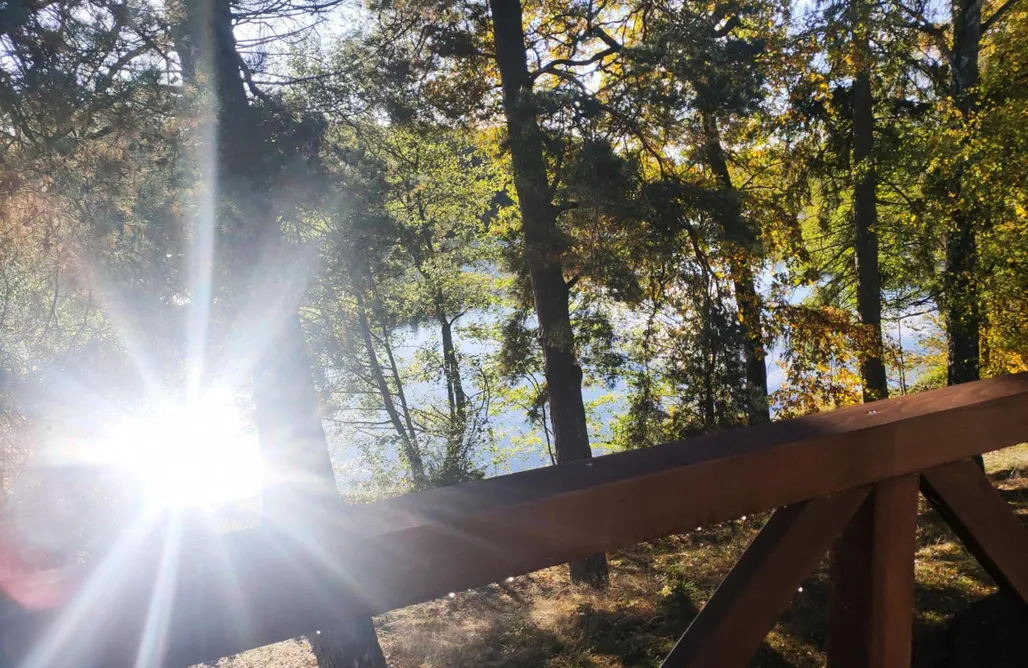 Nad brzegiem jeziora Korzybie AlohaCamp