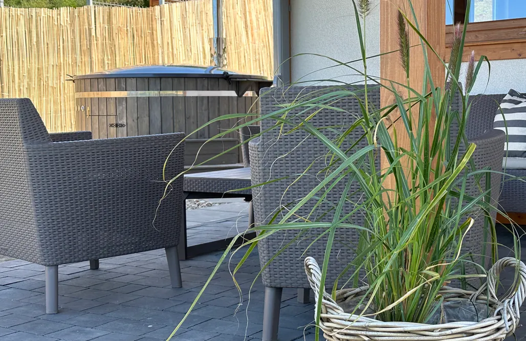 AlohaCamp Kaszubskie Chabry 2 - domek z balia i widokiem na jezioro 2