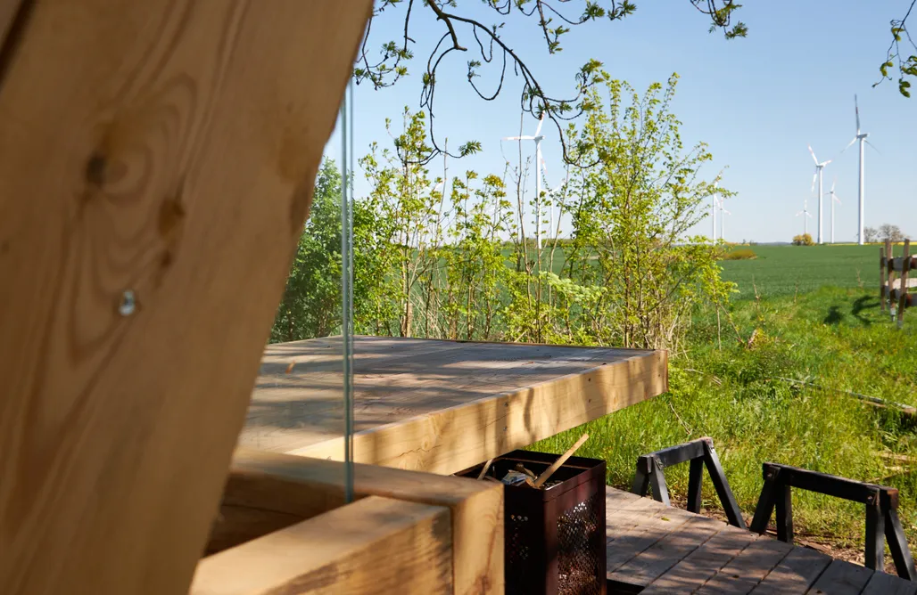 AlohaCamp Tiny House am Waldrand 4