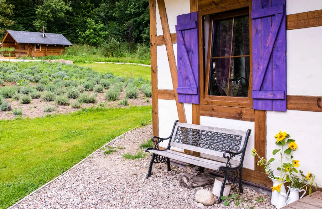 AlohaCamp Lawendowa Chatka - Fioletowa  1