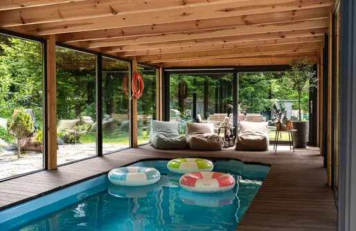 Imagen de Casa PolanaSłowikowa todo el año, piscina climatizada, jacuzzi, sauna, chimenea