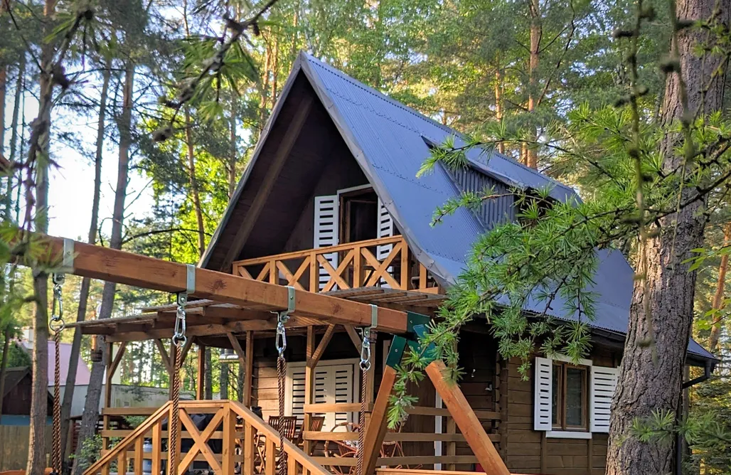 Pogorzelec noclegi Szumiąca Sosna - domek, jacuzzi i sauna 2