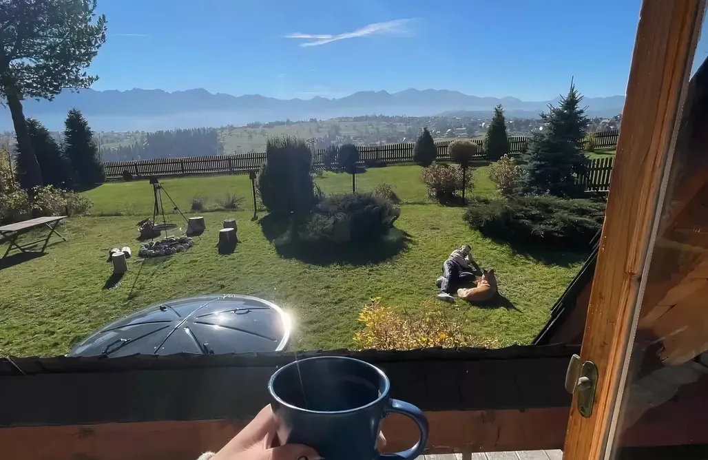 AlohaCamp Uroczy górski dom z sauną i balią ogrodową 1