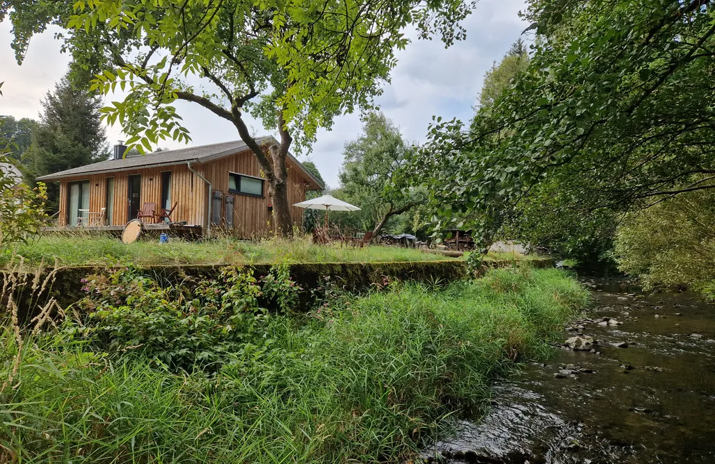 Alloggio AlohaCamp Casa di Legno con Camino - Sul Fiume delle Trote 5
