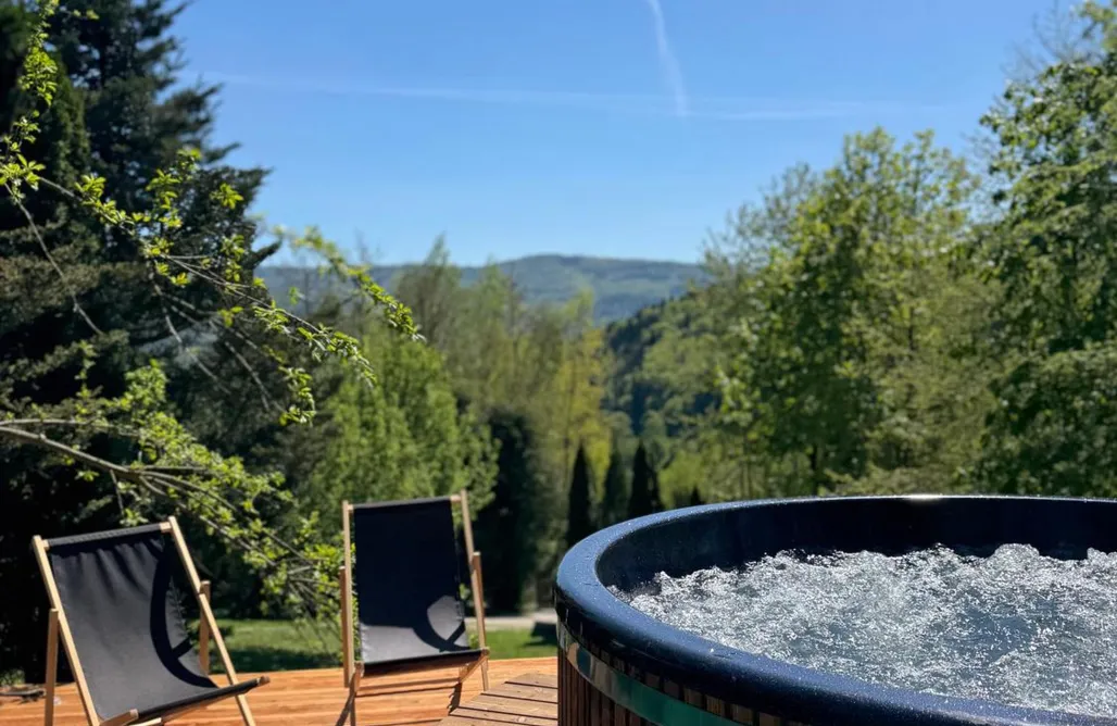 noclegi AlohaCamp Dom w górach Saganówka Beskidy 2