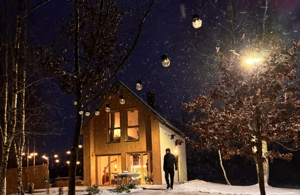 Wakacje Na Kaszubach Dzikie Domki z prywatną balią i sauną 1