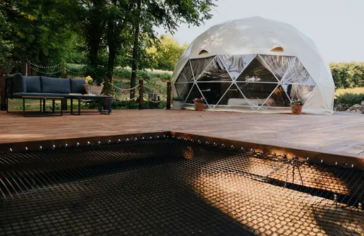 Zdjęcie obiektu Sandomierskie Szepty Lasu - prywatny Glamping 