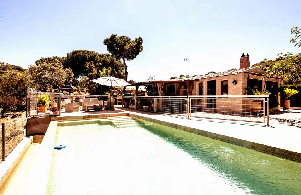 Turismo Rural Cabaña de madera junto al lago Las Jaras 3