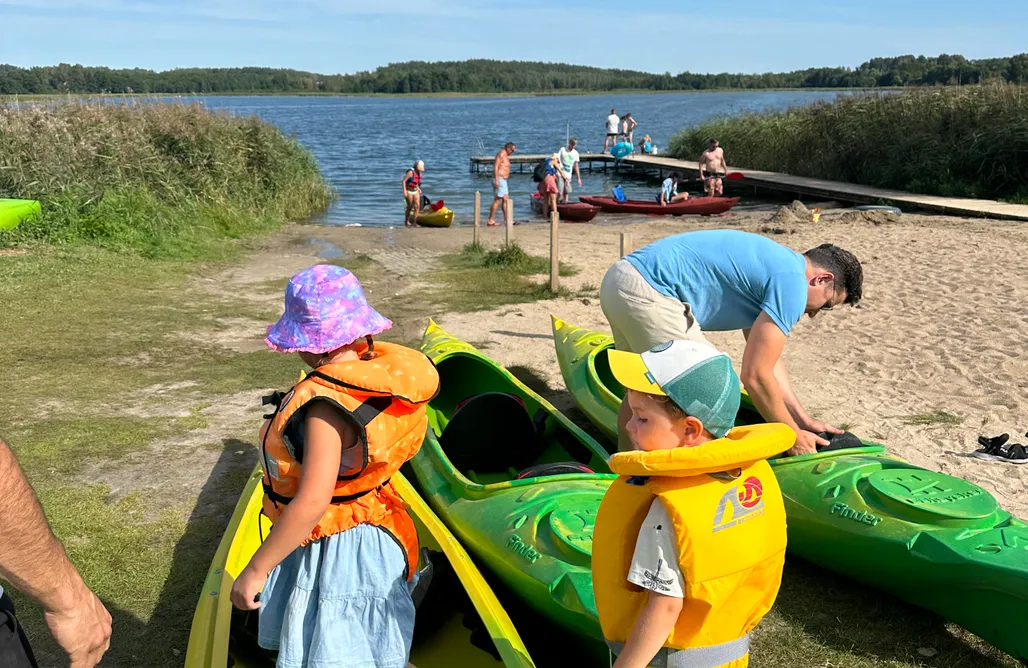 Polen Ferienhaus am See Chata Jakimówka 1