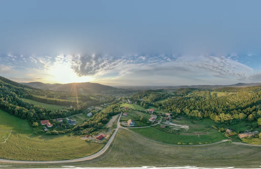 noclegi AlohaCamp Jawornica House domek z pięknym widokiem 1