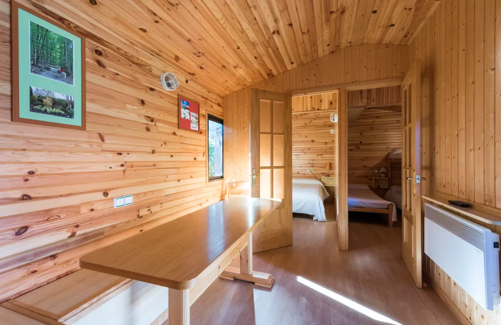 Alojamiento en Terrades Camping Lava: Bungalows familiares 1