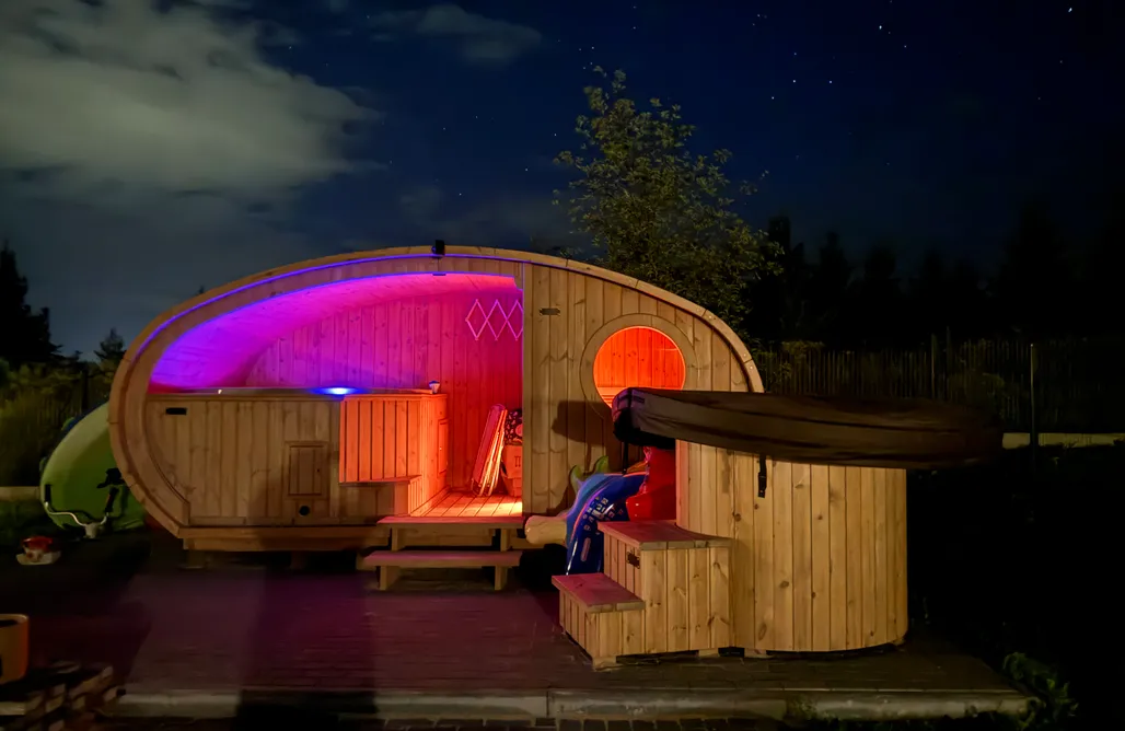 noclegi AlohaCamp Dom nad jeziorem Dadaj 1