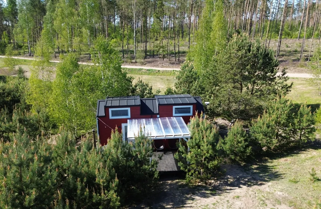 noclegi AlohaCamp Tajnikowo - Sekretny Tiny House Anyżek 5