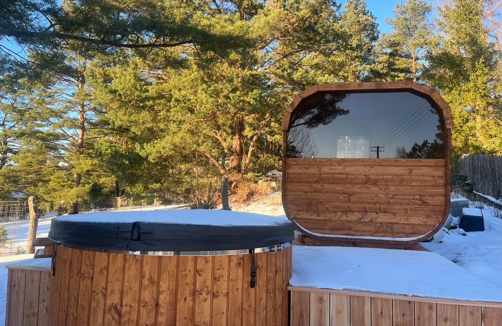 ubytovanie AlohaCamp Cztery Pory Roku Swornegacie z balia i sauną 1