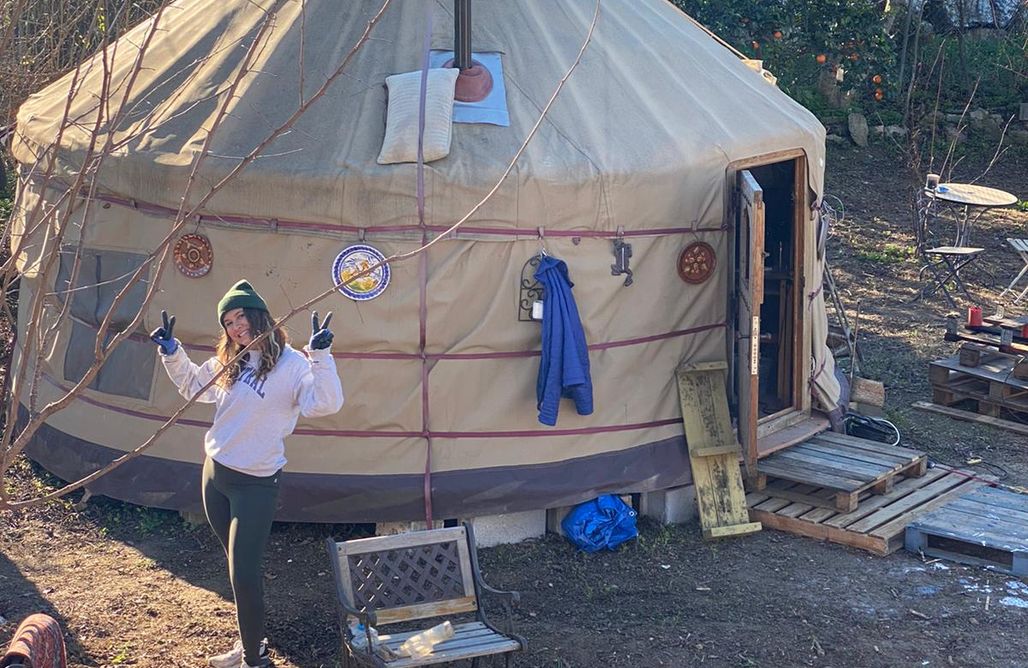 Alojamiento en Rincón de la Victoria Yurta - 'Nomad's Nook' 3