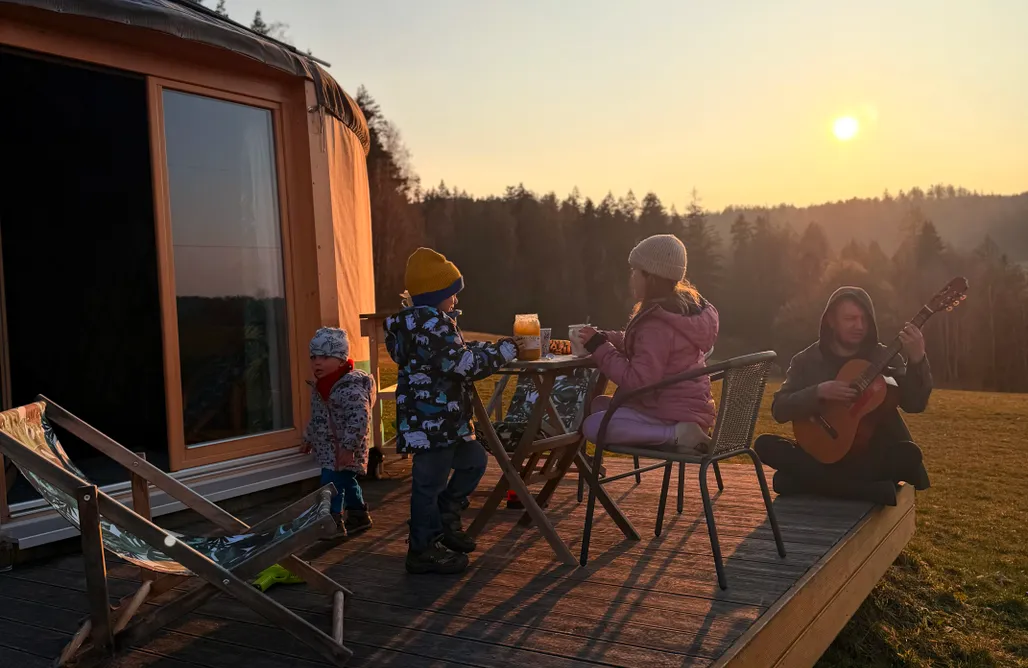 Domki nad Jeziorem Dolnośląskie Glamping Niebiańska Osada 1