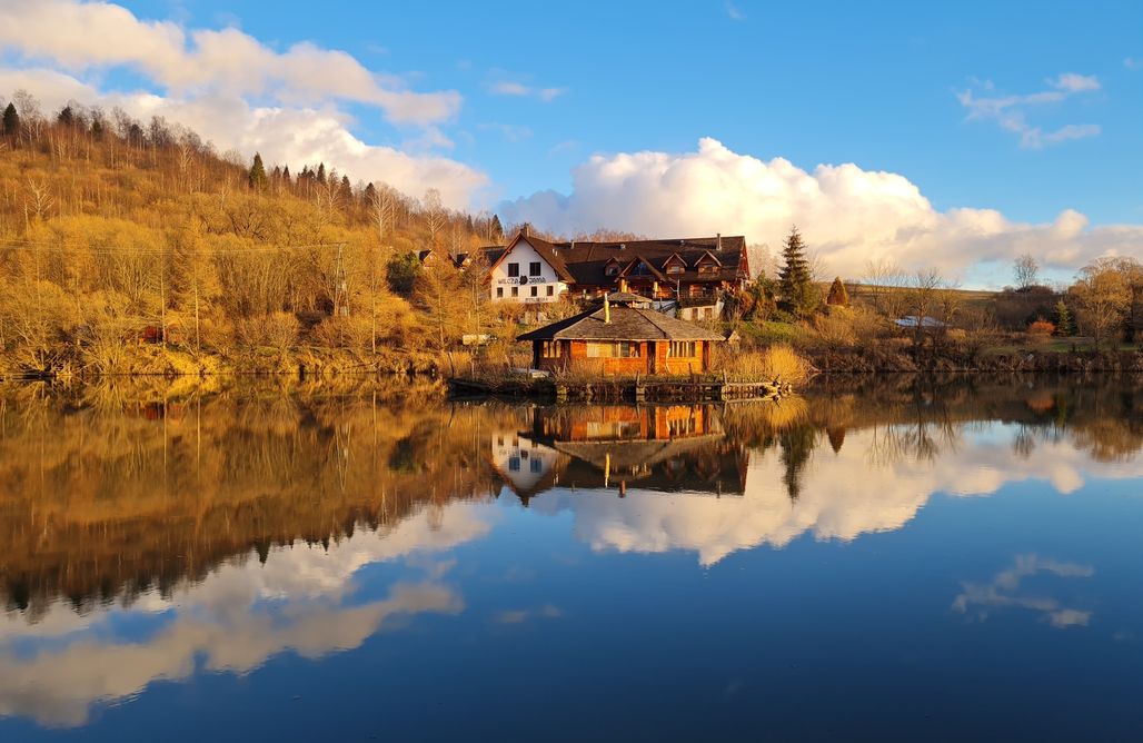 Unterkunft AlohaCamp Wilcza Jama - całoroczne domki z bali w Bieszczadach 2