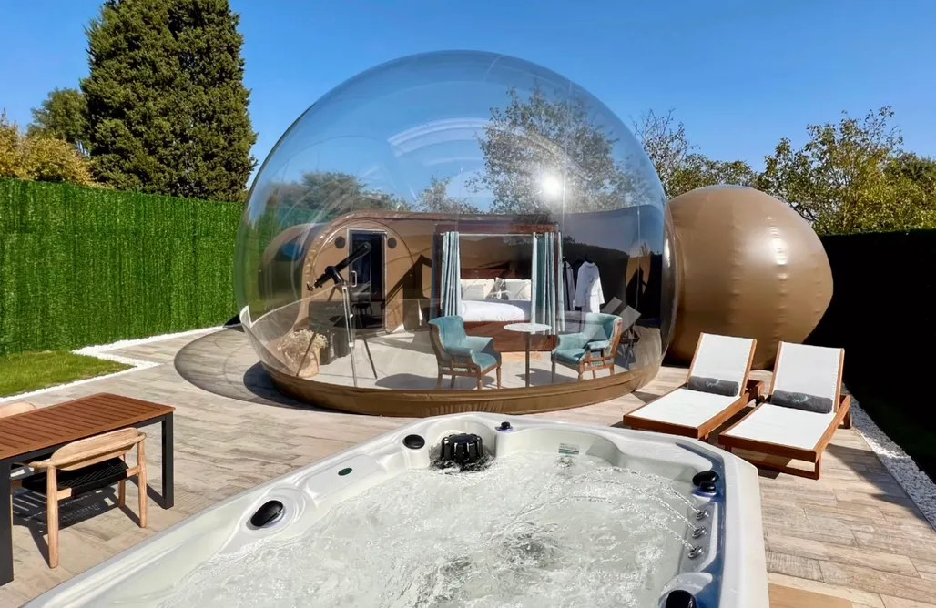 Cabañas Cantabria Sierra Salvada Bubbles 2