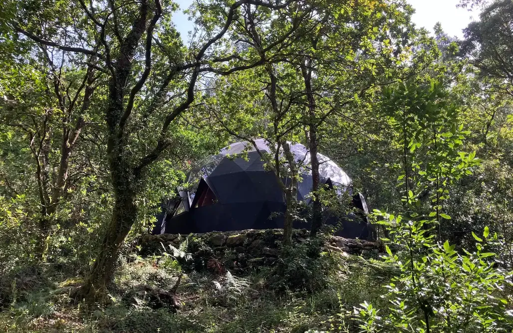 Unterkunft AlohaCamp Domo Geodésico en Finca Remanso do Manantial 2