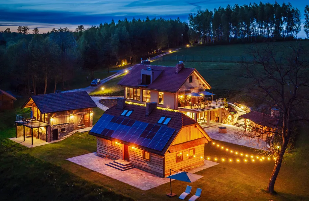 Domek Z Jacuzzi Bieszczady Osada Pyrówki  2