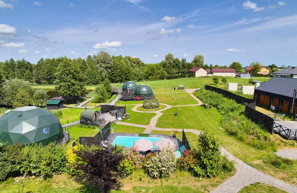 Jezioro Białe Nocleg Aura - uroczy drewniany domek na wsi 2