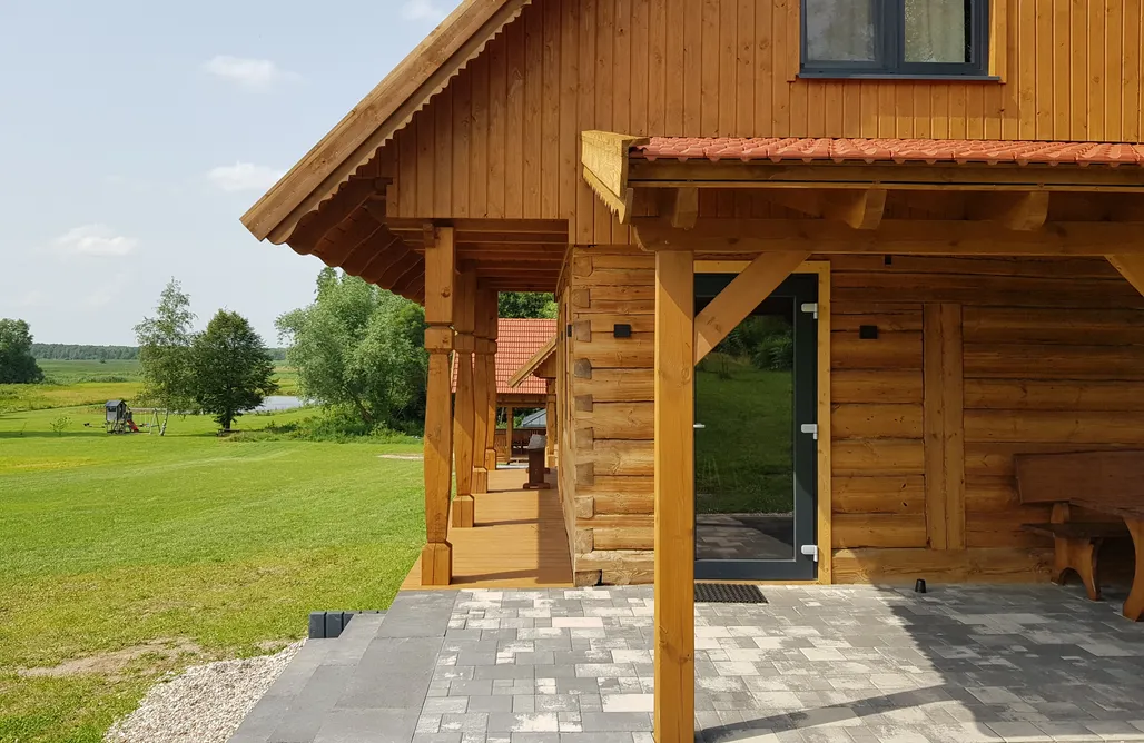 noclegi AlohaCamp Kraina Biebrzy - domki nad Biebrzą 2