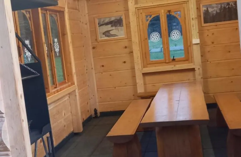 noclegi AlohaCamp Domek drewniany luxury cottage Dabrowa 1