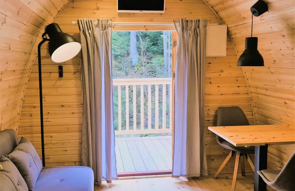 AlohaCamp accommodation Frankenwald Chalets - Deluxe Chalets 5