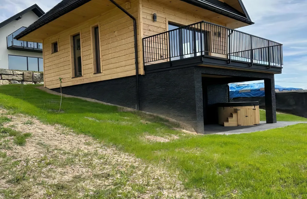 noclegi AlohaCamp Domek De-luxe Buflak 1