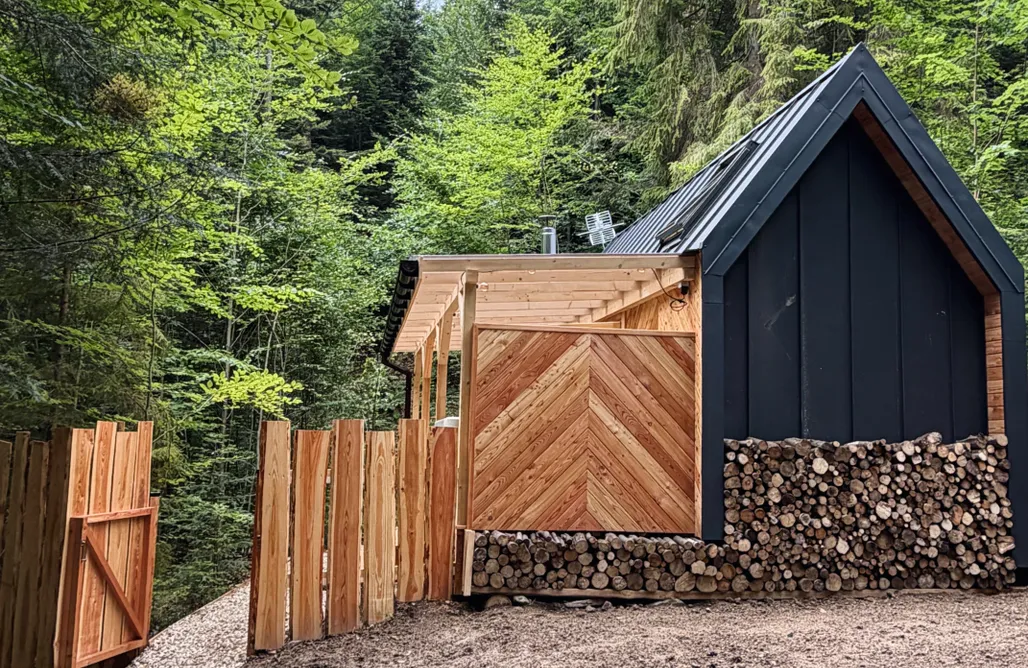 Camping Mobilheim Tiny am Bach-Wald 3
