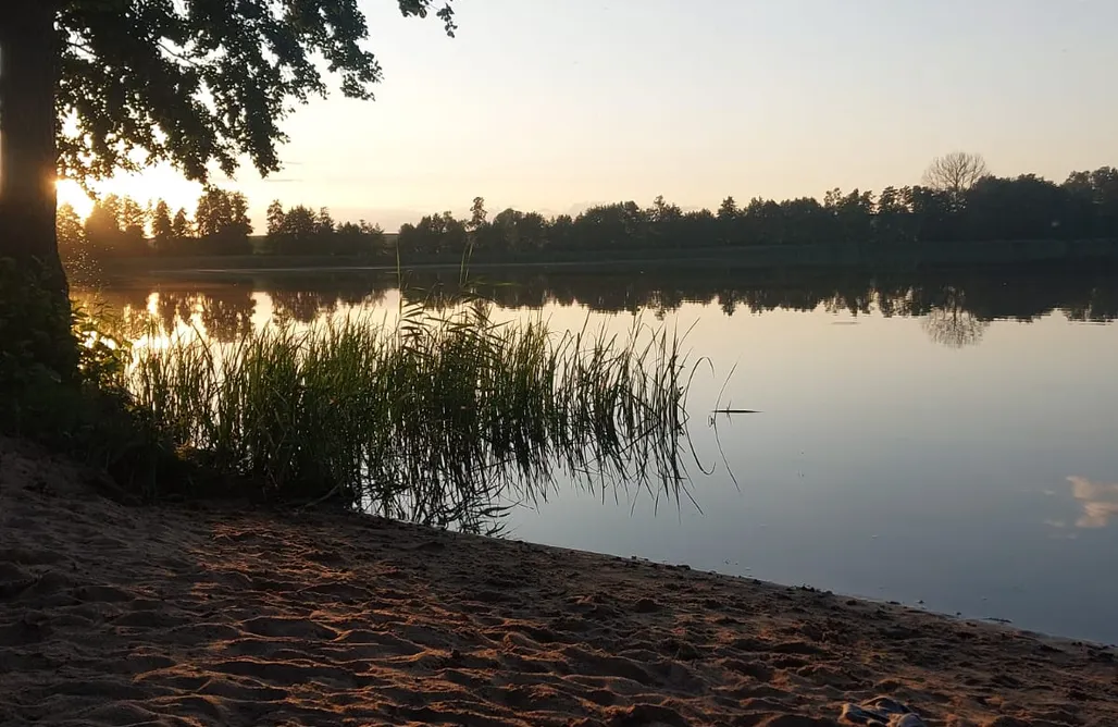 Hébergement AlohaCamp Tiny Krajna - Petit Tiny House Intime au bord du Lac Sławianowskie Wielkie 1