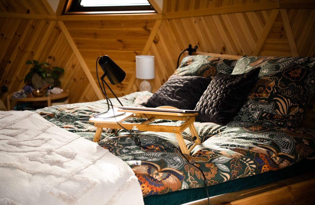 AlohaCamp Całoroczny domek kopułowy Żywioł Ziemi 3