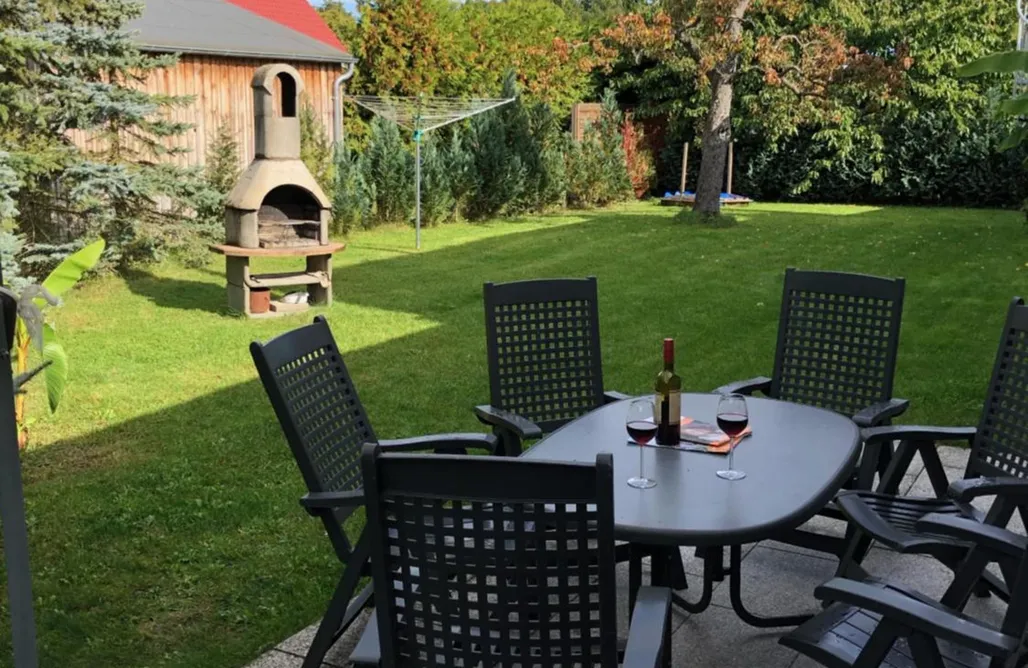 Hütte Im Wald Mieten Zingst Stettiner Haff Nebengebäude 3