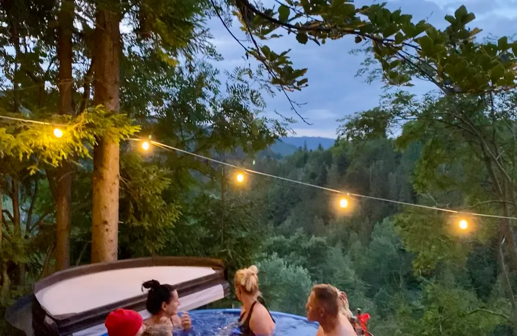 noclegi AlohaCamp Chata w Szczyrku - sauna & balia z jacuzzi 4
