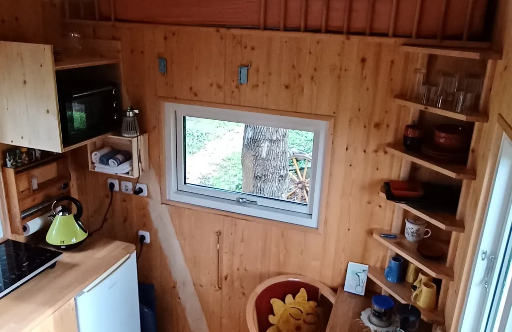 AlohaCamp Tiny Haus "der Amboss" 3