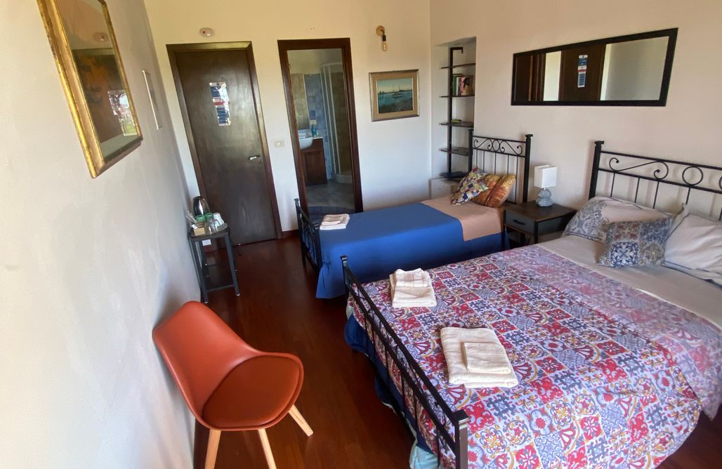 AlohaCamp Stanza 9 Azzurra Triple room 2