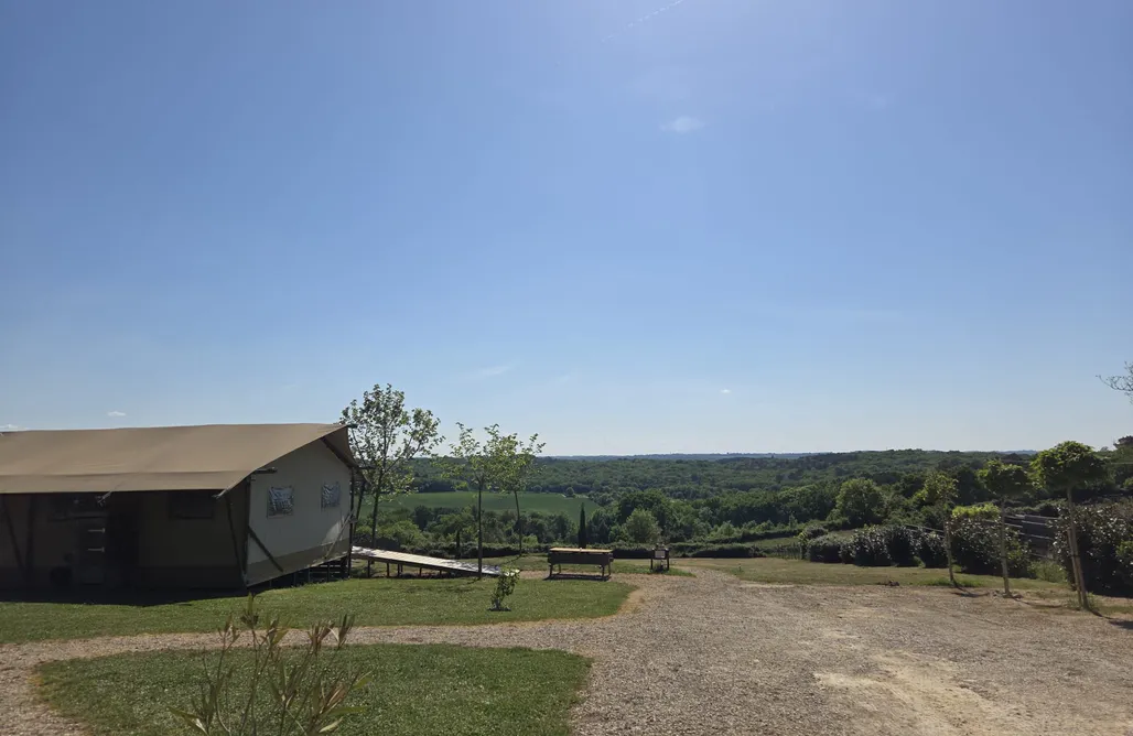 Tente Lodge Safari en Dordogne AlohaCamp