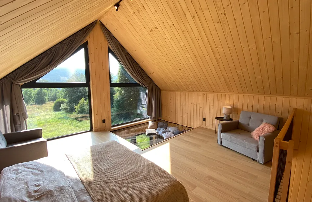 AlohaCamp Love Wysove Domek z antresolą 4