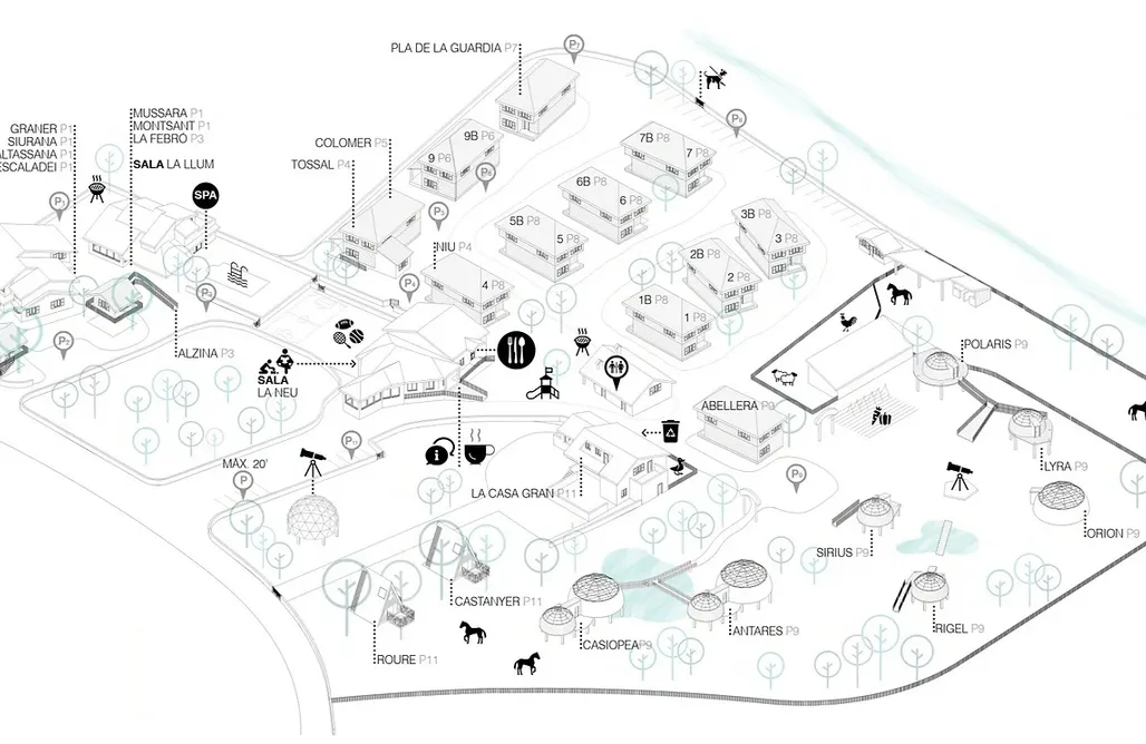 alojamientos AlohaCamp Casas de Madera en Tarragona 1
