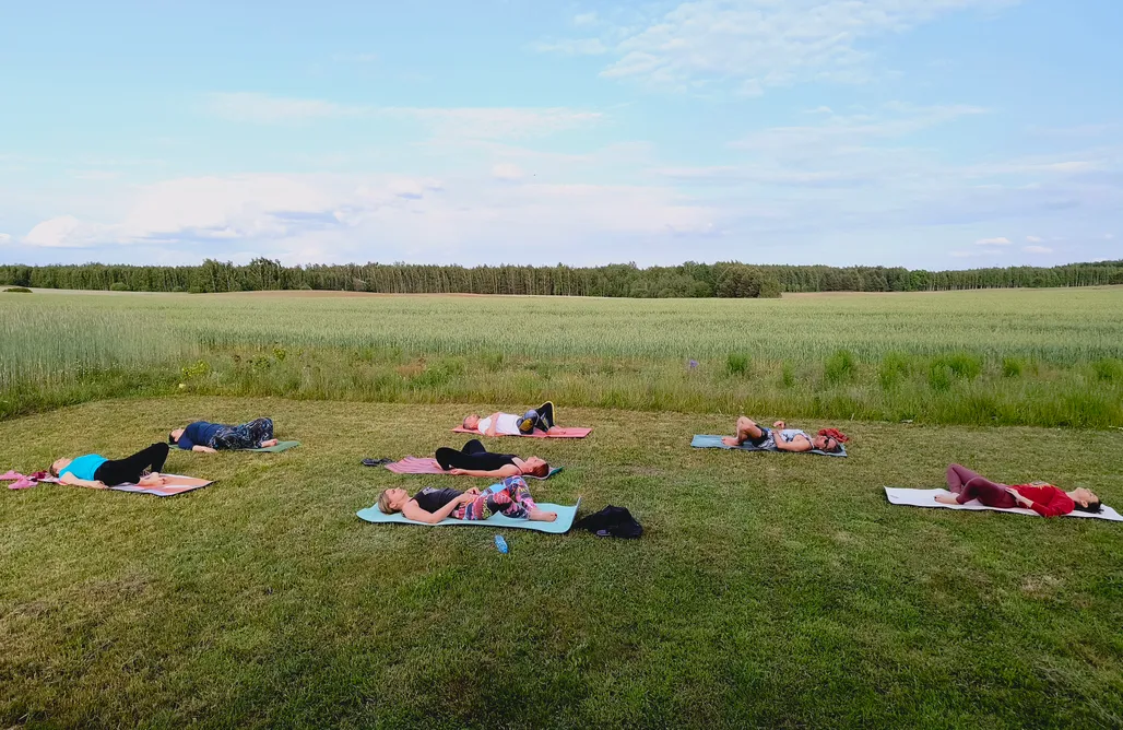 Pole namiotowe warmońsko-mazurskie Miejsce namiotowe i kamperowe - Magic forest camp 2