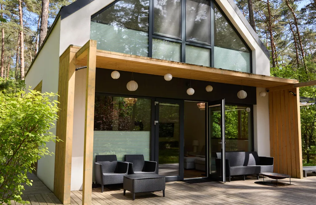 noclegi AlohaCamp Wśród Drzew - Domek z Jacuzzi 5