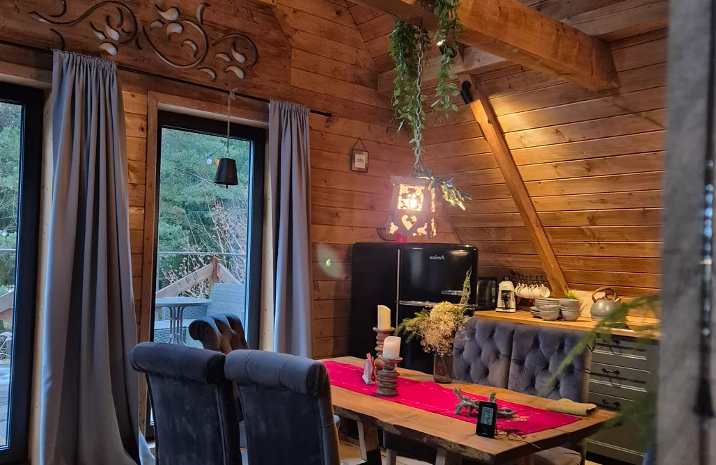 Szaflary Noclegi Szałas na skraju sosnowego lasu 1