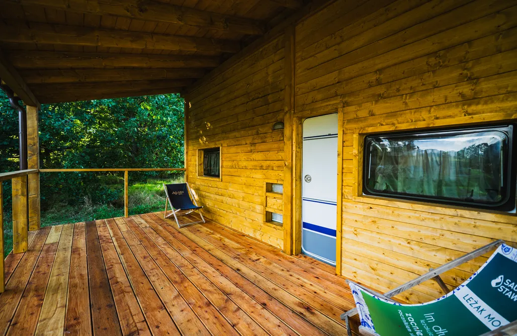 noclegi AlohaCamp Saunowy Staw - domek kempingowy & saunowanie 5