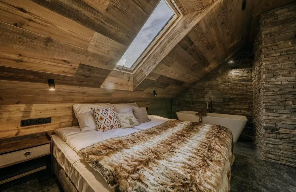 AlohaCamp Luxury Chalet Kajmer - Apartament 6-9 os. z sauną  3