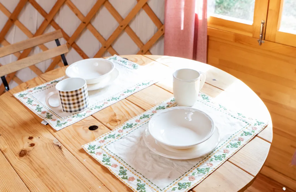 AlohaCamp accommodation Heaven Can Wait Camping Vallromanes  5