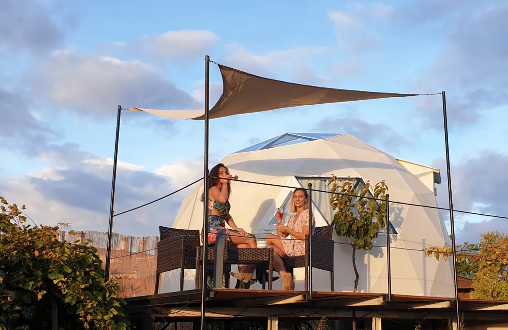 ubytovanie AlohaCamp Nyxia Domes 1