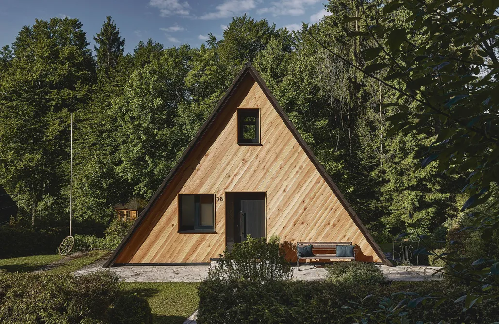 HAUS28 - Modernes A-Frame im Wald - Nurdachhaus AlohaCamp