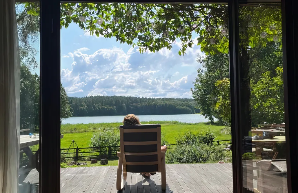 Romantyczny Weekend dla Dwojga Dom w lesie nad jeziorem Kaszuby - Gniazdo 3